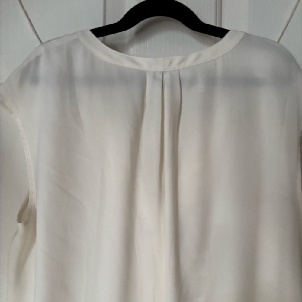 Ann Taylor White Blouse - Picture 6 of 7